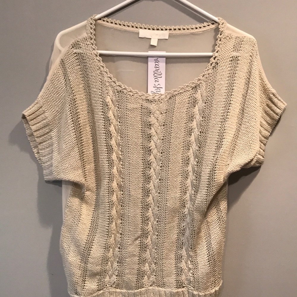 NWT Vanilla Sky top